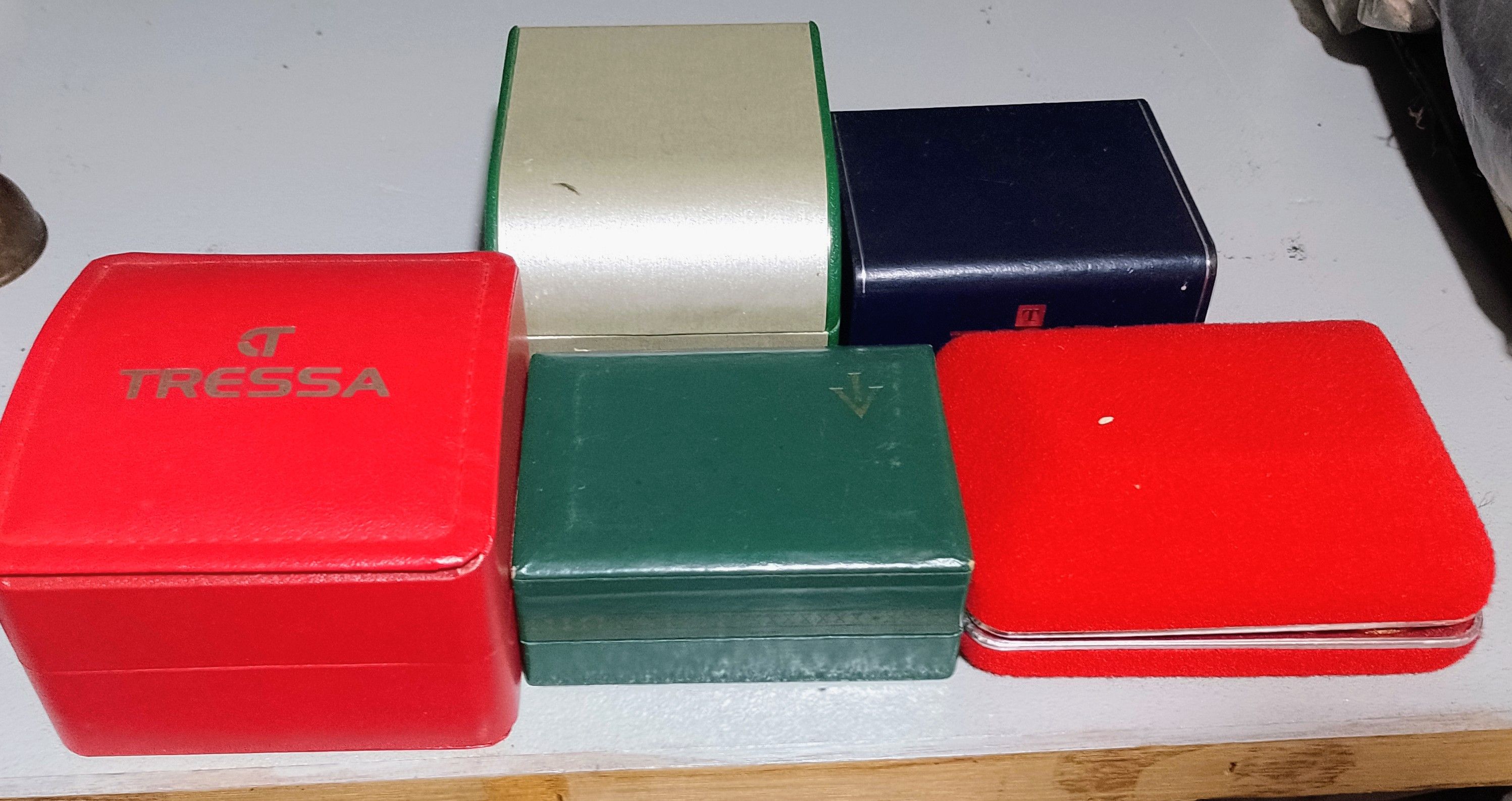 Lote de cajas de reloj