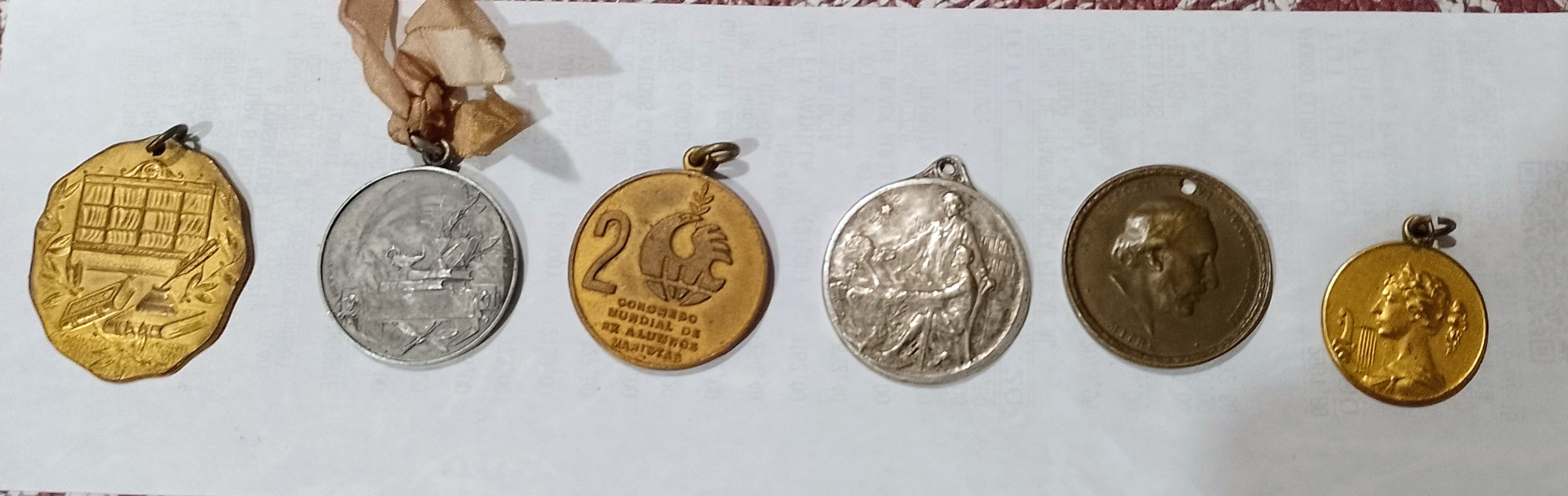 Lote de medallas